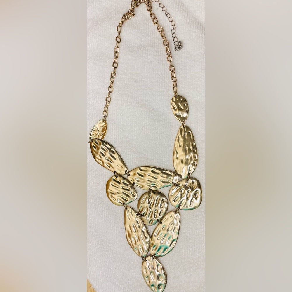 Gold plated necklace